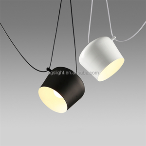 Nórdico moderno blanco y negro doble cabezas moderna lámpara de araña de <span class=keywords><strong>restaurante</strong></span> decorativo - Product Image 3