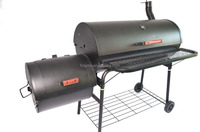 Barbecue au charbon de bois de Noël / Fumoirs à barbecue industriels / Barbecue et fumoir robustes