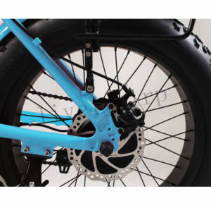 Vélo électrique pliant avec pneu large de 20 pouces, 250w, bicyclette à moteur - Product Image 2