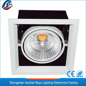 Tipo downlight rejilla cuadrada luz del punto 10 W * 1/10 W * <span class=keywords><strong>2</strong></span>/10 W * <span class=keywords><strong>3</strong></span> /20 W * <span class=keywords><strong>2</strong></span>/20 W * <span class=keywords><strong>3</strong></span> - Product Image 4