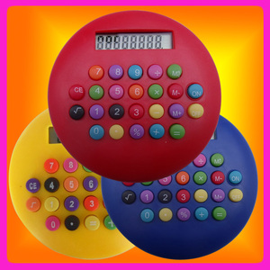 Los fabricantes suministran la calculadora redonda colorida de Hamburgo, la calculadora jumbo - Product Image 6