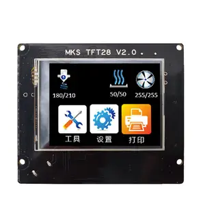 MKS TFT28 V1.2 tampilan 3d pencetakan warna TFT dukungan layar sentuh 3d controller printer panel/WIFI/APP