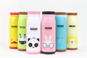 amable vaso térmico con dibujo humorístico mono 500ml - Product Image 1