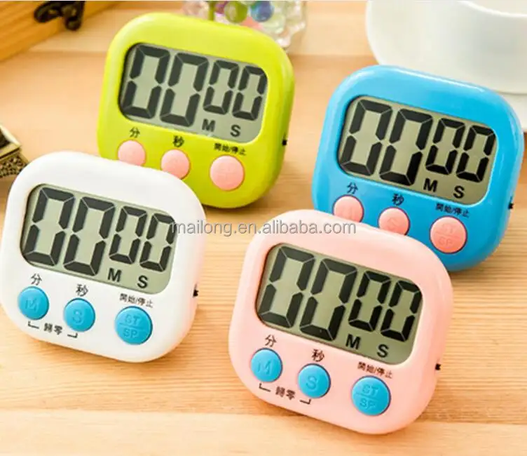 Plus or minus timer kitchen timer convenient reminders large-screen electronic timer a stopwatch pn0124