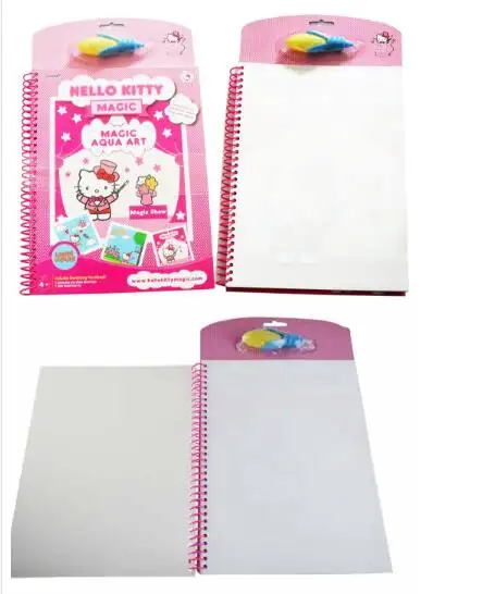 Magic spray paint Children water painting book cute aquawater doodle book with water pen