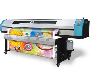 Phaeton Galaxy eco solvente plotter impressora, máquina de impressão da tela com cabeça DX5 UD-181LA /1812LA