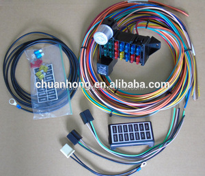 CNCH 14 במעגל חיווט ערכות נתיך תיבת קלאסי אוניברסלי מרוצי מכוניות רכב חוט רחוב חם מוט מותאם אישית חוט רתם - Product Image 2