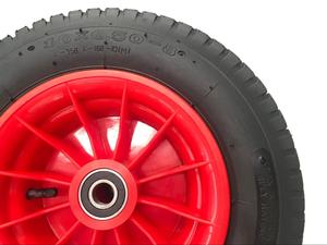16 InchWheel Barrow Tire 6.50-8 Pneumatic Rubber <strong>Dinghy</strong> <strong>Wheel</strong> with Plastic Rim - Product Image 5