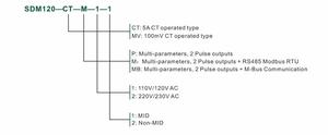 SDM120P/SDM120CTP กลาง Single phase multifunction <span class=keywords><strong>pulse</strong></span> <span class=keywords><strong>meter</strong></span> - Product Image 5