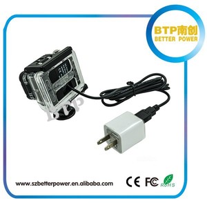 5-24 V USB-<span class=keywords><strong>DC</strong></span> <span class=keywords><strong>Coupler</strong></span> Cung Cấp Điện Pin Eliminator Cho <span class=keywords><strong>Gopro</strong></span> Hero 3 - Product Image 3