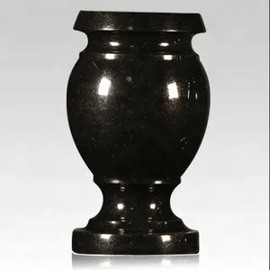 Großhändler Hochwertige Granit Grabstein vase