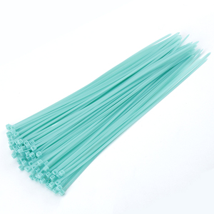 Zip lazos azul cielo de azure de plástico corbata secreto Cerúleo color <span class=keywords><strong>celeste</strong></span> de nylon cable/ - Product Image 1