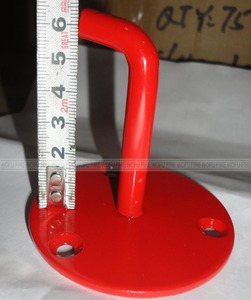 Supporto a Parete in Acciaio Resistente per Estintore CO2 Rosso 2-5KG, Supporto per Attrezzature e Accessori Antincendio - Product Image 4