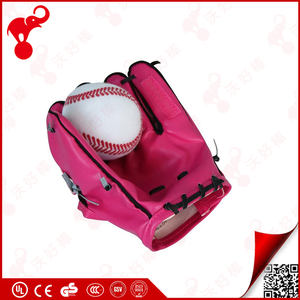 <span class=keywords><strong>Walmart</strong></span> prüfungs schaum spielzeug fabrik kis sport spielset pvc leder baseball-handschuh und ball - Product Image 1