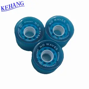 Guangzhou meubles bleu clair de moulage PU roues de longboard 85a