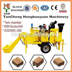 OEM fabrica tipo gêmeos m7mi <span class=keywords><strong>hydraform</strong></span> bloco que faz a máquina Móvel para venda no Sudão - Product Image 1