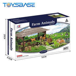 ชุดของเล่นจำลองสัตว์เลี้ยงในฟาร์มพลาสติกสำหรับเด็ก - Product Image 4