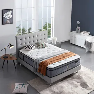 Hochwertige Queen-Size-Stricks toff Hotel Pocket Spring Bed Matratze Factory