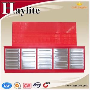 Établi industriel d'armoire de coffre de boîte à outils de fer d'acier de 10ft avec le dessus en bois - Product Image 3