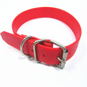 550X25MM Anpassbare Farben Bestseller Fluoreszierendes PVC Jagdhund-Halsband - Product Image 4
