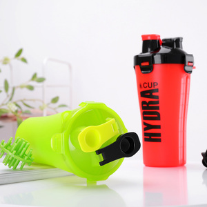 Twin Pack Custom 2 In 1 Shaker Fles Mix Bal Bpa Gratis Dual Shaker Groothandel Shaker