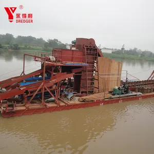 2017 China Made Bucket Ladder Gold Dredge Price