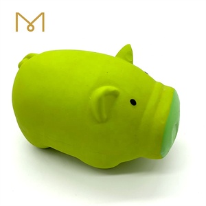 Superventas 2021 nuevos productos para mascotas látex goma Piggy <span class=keywords><strong>mascota</strong></span> perro gato Juguetes - Product Image 4
