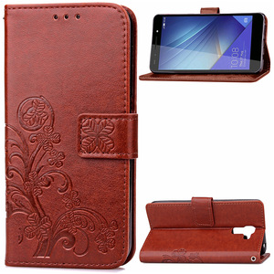 Productos más vendidos teléfono móvil Flip cubierta de cuero para Huawei <span class=keywords><strong>honor</strong></span> Y6 <span class=keywords><strong>6X</strong></span> V8 V9 9 8 cuero Flip caso con kickstand - Product Image 2