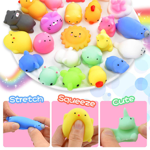 Jouets <span class=keywords><strong>anti</strong></span>-<span class=keywords><strong>stress</strong></span> Mochi <span class=keywords><strong>Squishy</strong></span> mignons en TPR, vente promotionnelle - Product Image 5