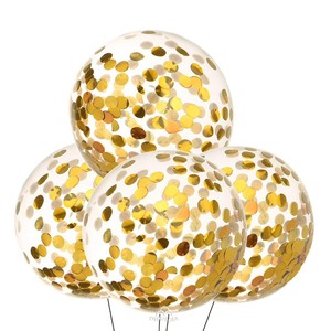 <span class=keywords><strong>Ballon</strong></span> à <span class=keywords><strong>confettis</strong></span> en latex, vente en gros, 12 pouces, 18 pouces, 36 pouces, or Rose, <span class=keywords><strong>confettis</strong></span> en latex propre - Product Image 1