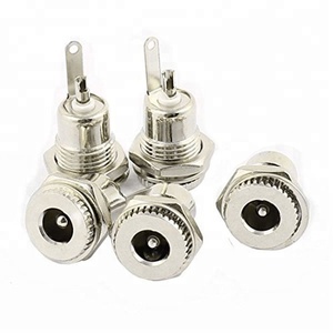 5.5X2.1Mm Kim Loại DC Ổ Cắm Điện Bộ Chuyển Đổi Kết Nối Nữ - Product Image 1