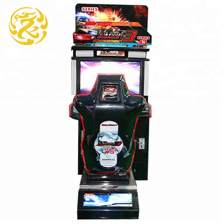 カーレースアーケードコイン式ドライビングカーゲーム機