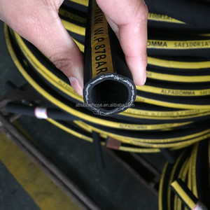 Tuyau hydraulique haute pression en caoutchouc/tube/tuyau 3/<span class=keywords><strong>4</strong></span>\" DN 19 <span class=keywords><strong>mm</strong></span> SAE100R1A/1AT - Product Image 4