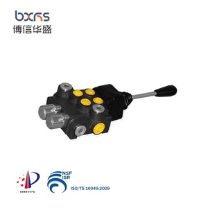 Carrete de motor Serie P, válvula de control monobloque hidráulica P40, resorte de doble efecto, retorno en tractores - Product Image 5