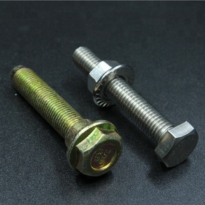 <span class=keywords><strong>Perno</strong></span> Hexagonal de Acero Dulce Galvanizado Clase 10.9 M12 M13 con Rosca Completa - Product Image 4