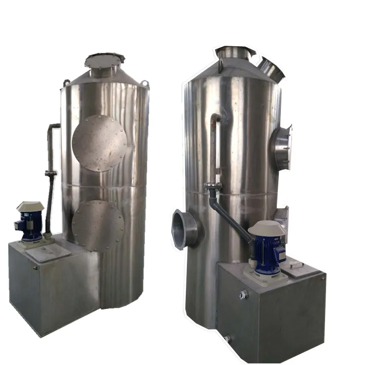 Stainless steel material high temperature waste gas treatment washing deodorization purification equipment