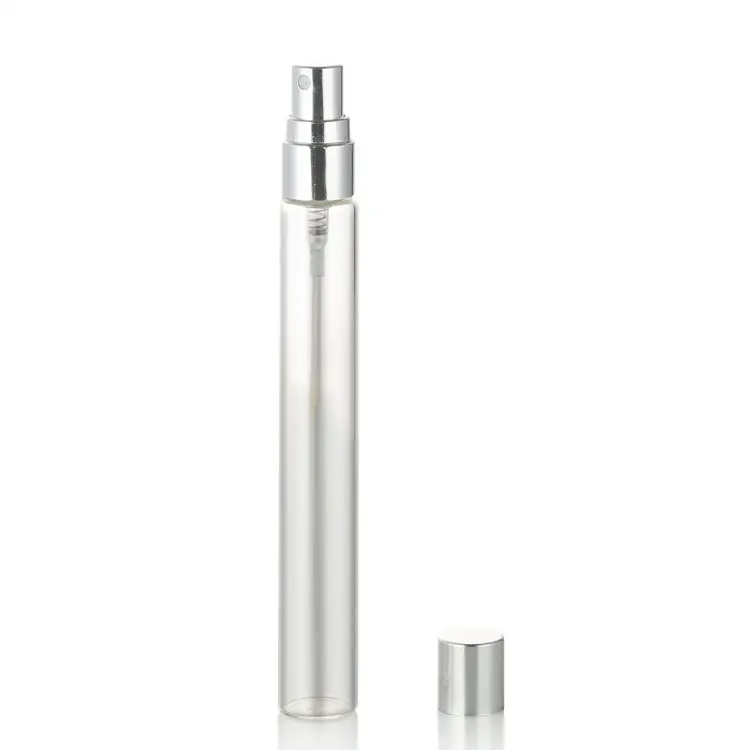 Petits vaporisateurs de parfum, 5ml, 10ml, 15ml, en verre, fin, transparent, vaporisateur, 10 pièces
