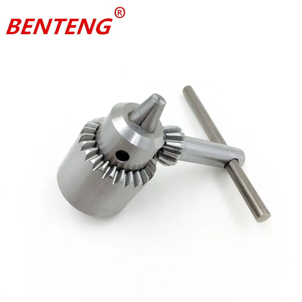 Key Type High Precision Surgical 0.3-4ミリメートル3 Jaw China Stainless Steel Drill Chuck