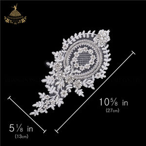 फैक्टरी थोक फूल क्रिस्टल मनके स्टू बद्धी सजावट के लिए मोती स्फटिक पिपली पैच - Product Image 6