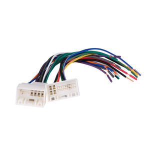 Chine auto voiture <span class=keywords><strong>ISO</strong></span> USB Radio faisceau de câblage ix 35 adaptateur connecteur Auto stéréo USA daptor plomb métier à tisser câble prise fil - Product Image 5