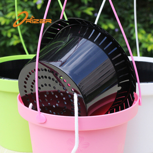 2018 nuevo producto Jardín <span class=keywords><strong>de</strong></span> plástico colgando plantador con interior decoraciones al aire libre - Product Image 6