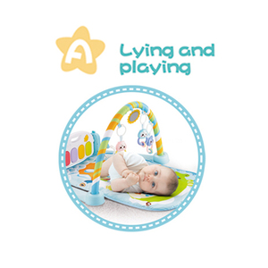 Tapis de gymnastique de bonne qualité coloré et sûr <span class=keywords><strong>pour</strong></span> bébé, tapis de jeu pliable <span class=keywords><strong>pour</strong></span> bébé avec <span class=keywords><strong>piano</strong></span> - Product Image 3