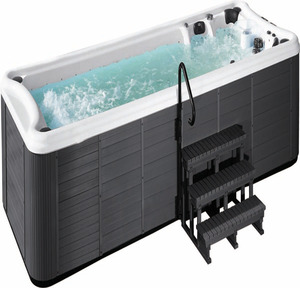 Sunrans Swim-<span class=keywords><strong>Spa</strong></span>-Pool für 4 Personen Outdoor Whirlpool Gebrauchtes <span class=keywords><strong>Spa</strong></span> Hydrotherapie Hot Tub Endless Pool Schwimmangebot <span class=keywords><strong>Massage</strong></span> - Product Image 2