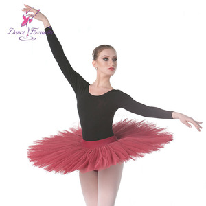 Borgogna di balletto di ballo del tutu del pannello esterno per <span class=keywords><strong>le</strong></span> ragazze e <span class=keywords><strong>le</strong></span> donne pancake <span class=keywords><strong>tutù</strong></span> BLL001-5 - Product Image 6