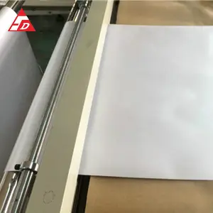 Impermeável fita branca cetim etiqueta auto-adesiva Glassine liberação papel forro