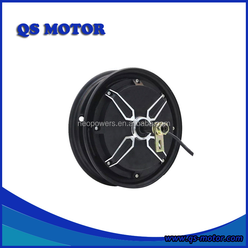 10インチQSBLDCモーター2kw 72V(48-96V) 電動スクーターイン