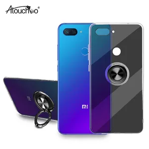 Per Xiaomi Mi 8SE 6X2 S 9 Redmi 7 Note 7 360 Anello Rotante Cavalletto Basamento Antiurto di protezione Caso Della Copertura