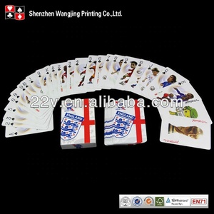 WJPC-impresión jugando a las cartas de Poker tarjeta invitaciones cubierta de tarjetas con logotipo - Product Image 3