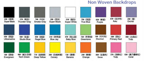 Vente chaude bonne qualité 3m/1.6 m non-tissé couleur unie fond de <span class=keywords><strong>studio</strong></span> - Product Image 2