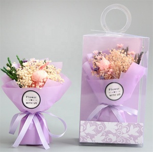F-1545 Bouquet da Sposa con <span class=keywords><strong>Fiori</strong></span> <span class=keywords><strong>Secchi</strong></span> Naturali, Stile Ins, Sconto di Fabbrica, Decorazione Matrimoniale, Regalo per San Valentino - Product Image 6
